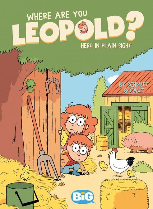 Cover Art for WHERE ARE YOU LEOPOLD HERO TP IN PLAIN SIGHT