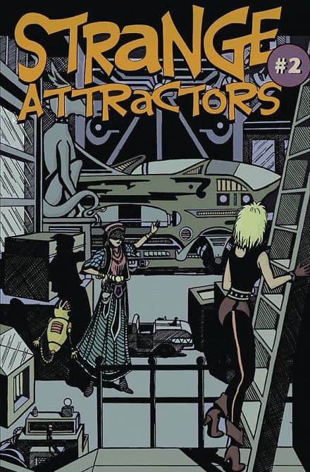 Cover Art for STRANGE ATTRACTORS ( ITS ALIVE )