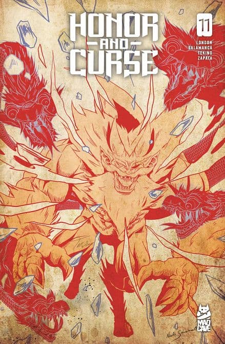 Cover Art for HONOR AND CURSE