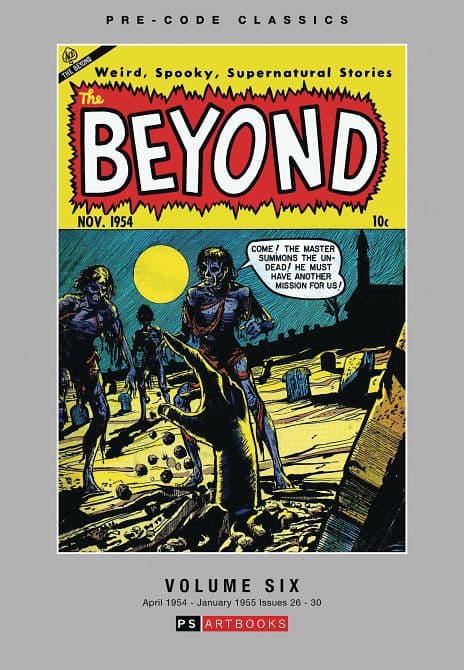 Cover Art for PRE CODE CLASSICS THE BEYOND HC VOL 06