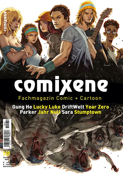 Cover Art for COMIXENE