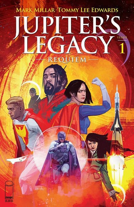 Cover Art for JUPITERS LEGACY REQUIEM