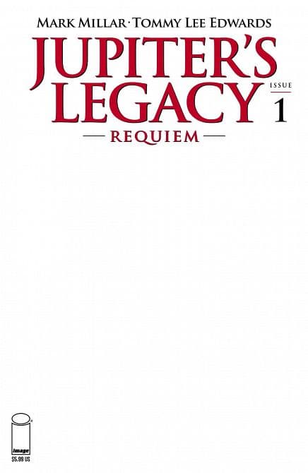 Cover Art for JUPITERS LEGACY REQUIEM