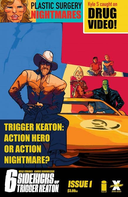 Cover Art for SIX SIDEKICKS OF TRIGGER KEATON