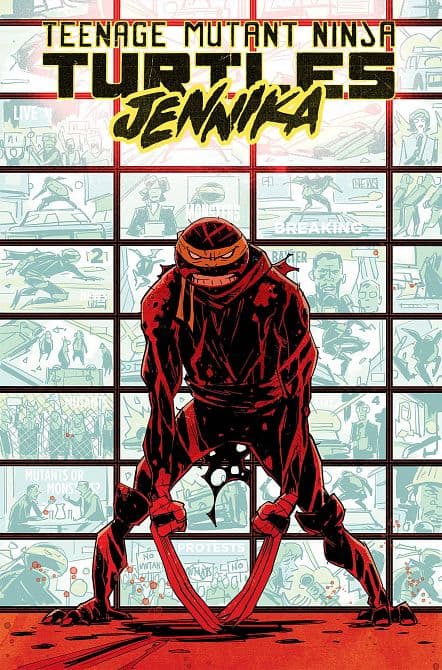 Cover Art for TMNT JENNIKA II TP
