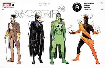 Cover Art for X-CORP