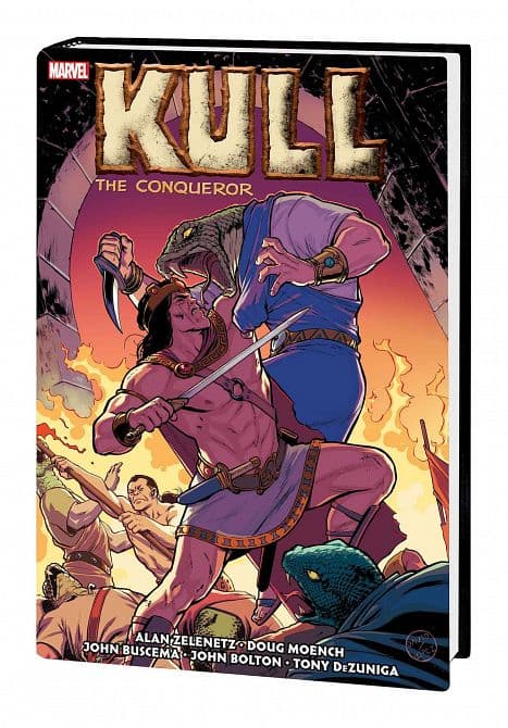 Cover Art for KULL CONQUEROR ORIG MARVEL YRS OMNIBUS HC LOPEZ CVR