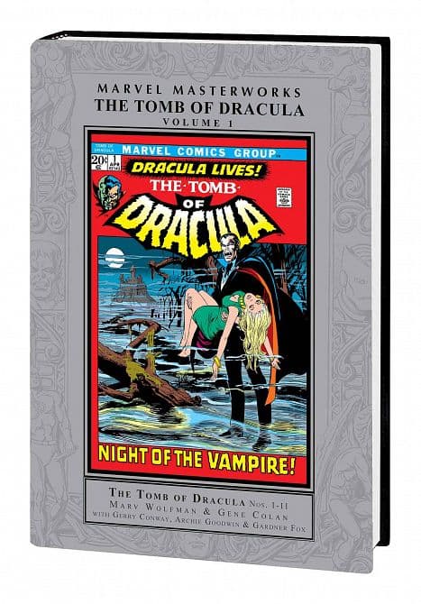 Cover Art for MARVEL MASTERWORKS TOMB DRACULA HC VOL 01