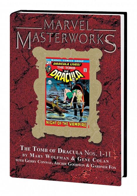 Cover Art for MARVEL MASTERWORKS TOMB DRACULA HC VOL 01 DM VARIANT EDITION 314