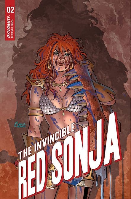 Cover Art for INVINCIBLE RED SONJA