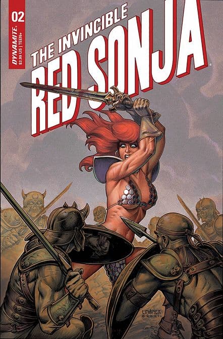 Cover Art for INVINCIBLE RED SONJA