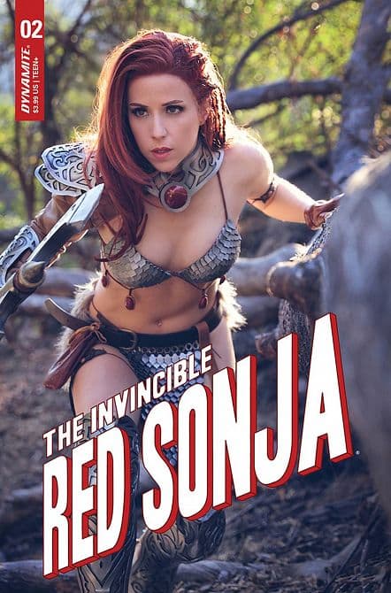 Cover Art for INVINCIBLE RED SONJA