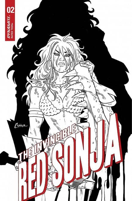 Cover Art for INVINCIBLE RED SONJA
