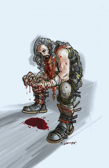 Cover Art for BRZRKR ( BERZERKER )