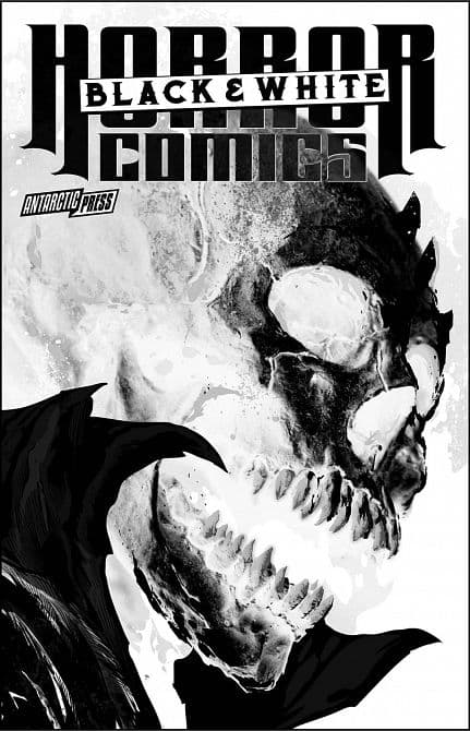 Cover Art for HORROR BLACK AND WHITE TP