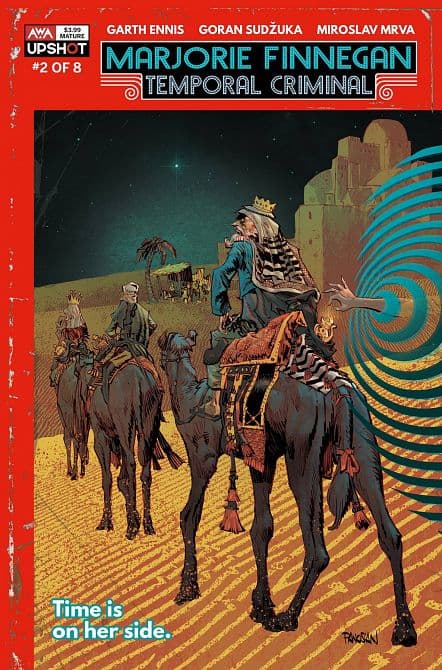 Cover Art for MARJORIE FINNEGAN TEMPORAL CRIMINAL