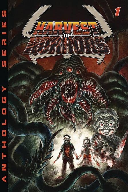 Cover Art for HARVEST OF HORROR TP