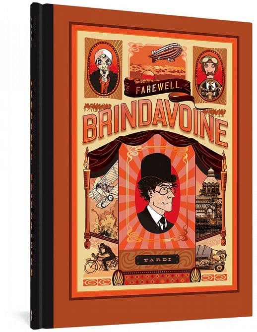 Cover Art for FAREWELL BRINDAVOINE HC