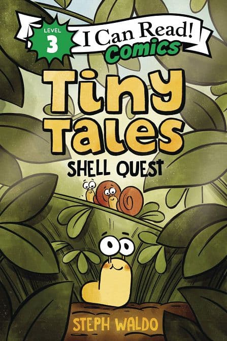 Cover Art for I CAN READ COMICS LEVEL 3 GN TINY TALES SHELL QUEST