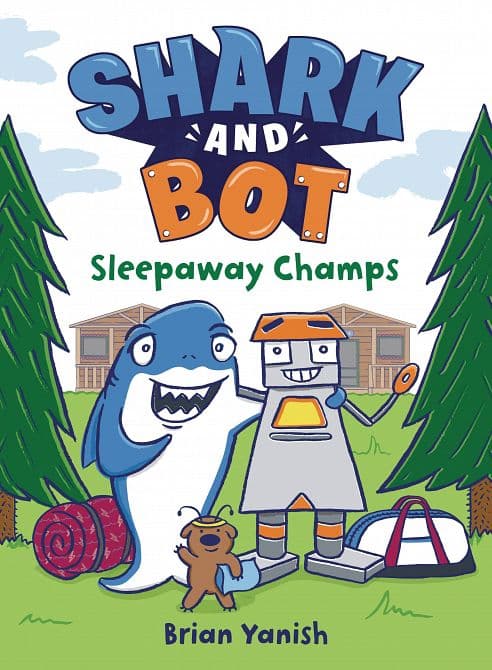 Cover Art for SHARK AND BOT YR GN VOL 02 SLEEPAWAY CHAMPS