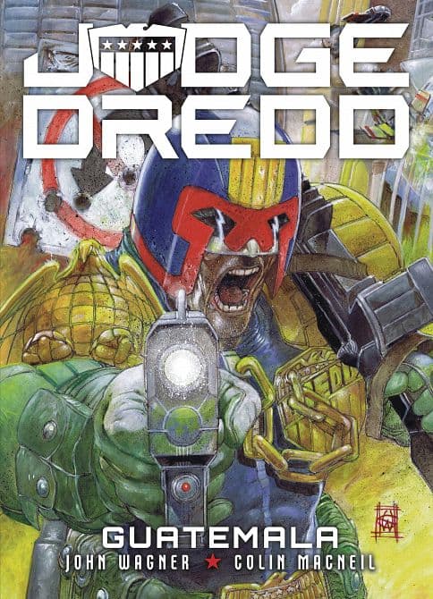 Cover Art for JUDGE DREDD GUATEMALA TP