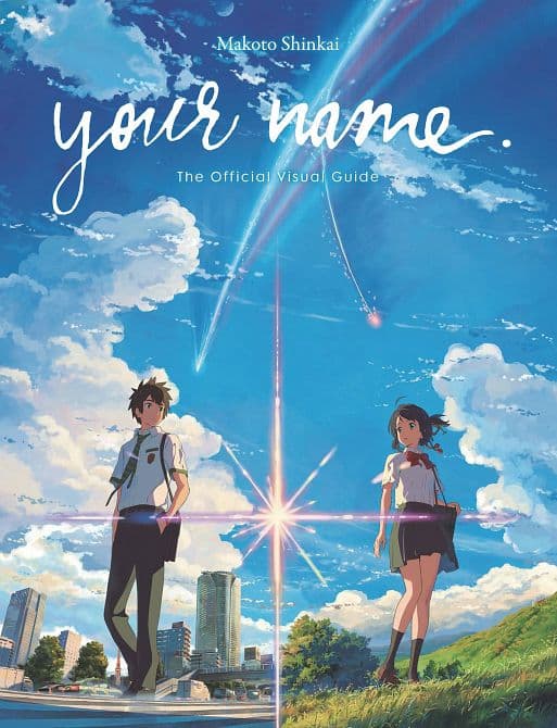 Cover Art for YOUR NAME OFFICIAL VISUAL GUIDE SC ART