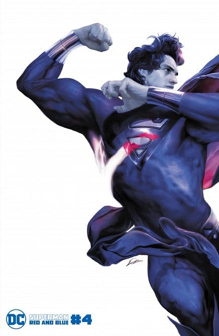 Cover Art for SUPERMAN RED & BLUE