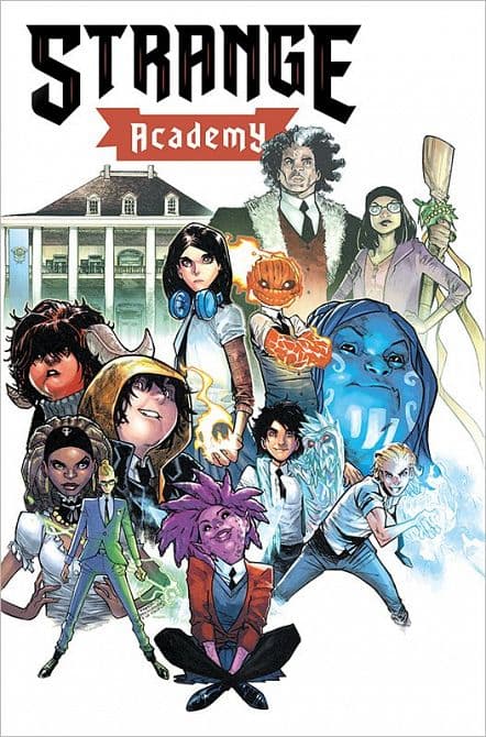 Cover Art for STRANGE ACADEMY ( SC )