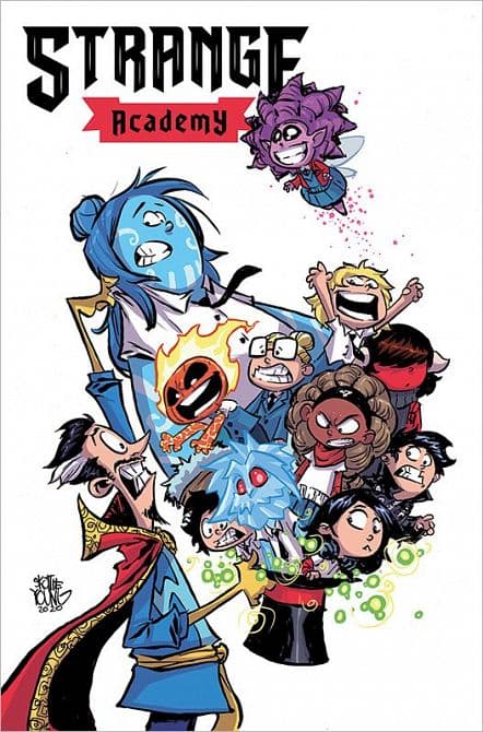 Cover Art for STRANGE ACADEMY ( SC )