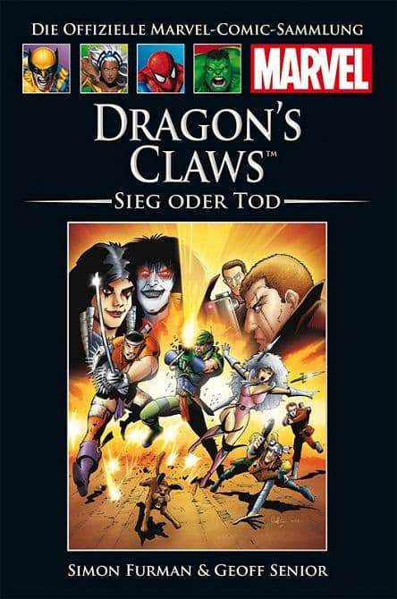 HACHETTE PANINI MARVEL COLLECTION 214: DRAGON’S CLAWS: SIEG ODER TOD