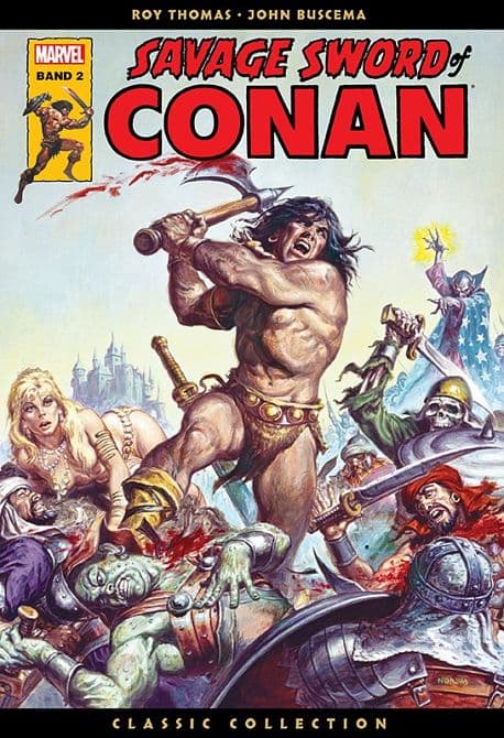 Cover Art for SAVAGE SWORD OF CONAN-CLASSIC COLLECTION