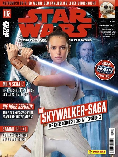 Cover Art for DAS OFFIZIELLE STAR WARS MAGAZIN