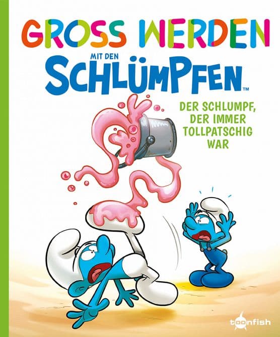 Cover Art for GROSS WERDEN MIT DEN SCHLÜMPFEN