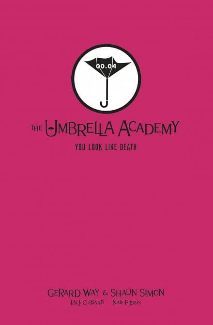 Cover Art for UMBRELLA ACADEMY YOU LOOK LIKE DEATH LIBRARY EDITION HC