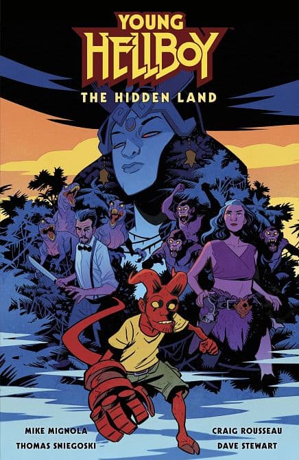 Cover Art for YOUNG HELLBOY THE HIDDEN LAND HC