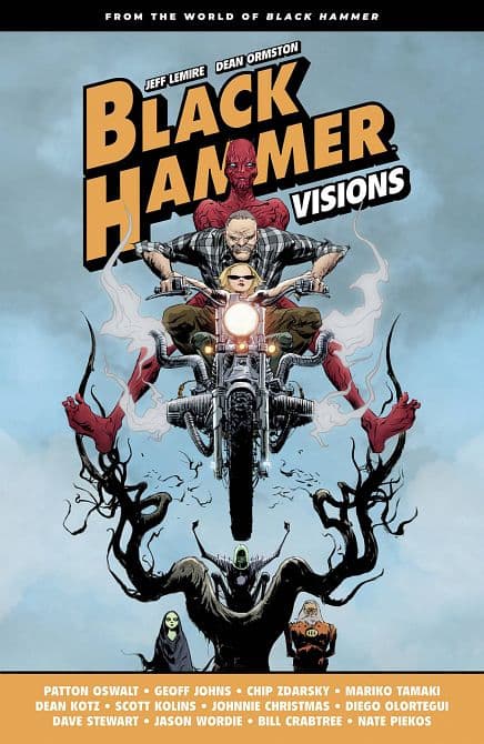 Cover Art for BLACK HAMMER VISIONS HC VOL 01
