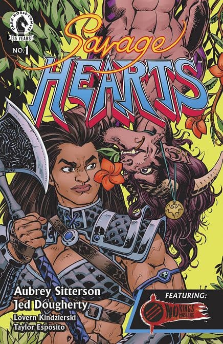 Cover Art for SAVAGE HEARTS