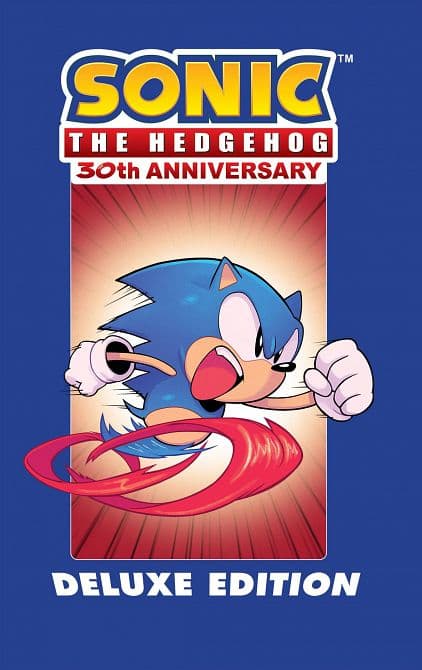Cover Art for SONIC THE HEDGEHOG 30TH ANNIV CELEBRATION HC