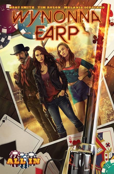 Cover Art for WYNONNA EARP ALL IN TP