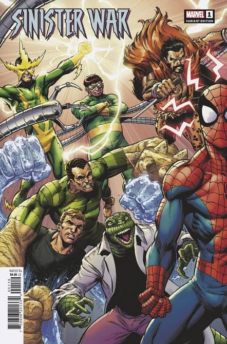 Cover Art for SINISTER WAR