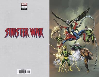 Cover Art for SINISTER WAR
