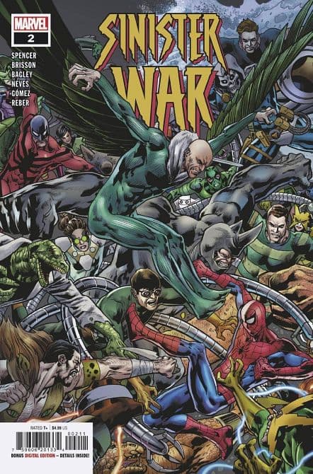 Cover Art for SINISTER WAR