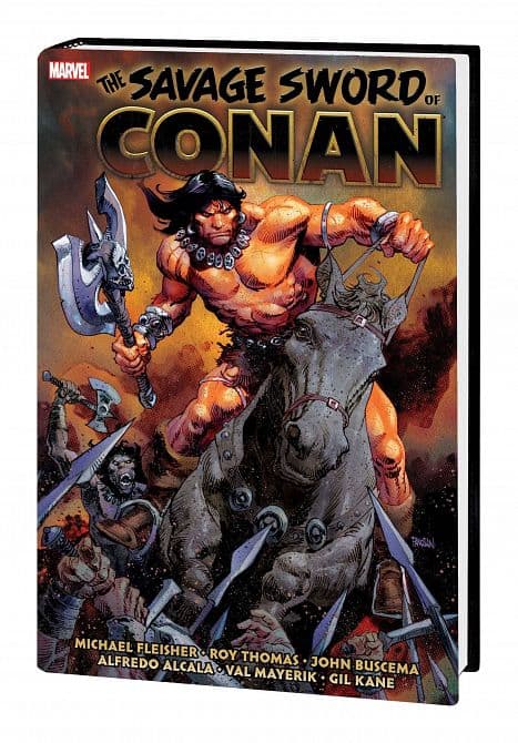 Cover Art for SAVAGE SWORD CONAN ORIG MARVEL YRS OMNIBUS HC VOL 06