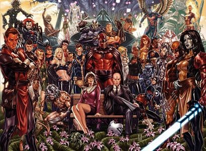 Cover Art for MARVEL PORTFOLIO MARK BROOKS