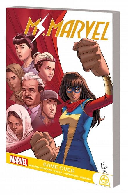 Cover Art for MS MARVEL GN TP GAME OVER