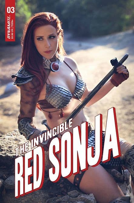 Cover Art for INVINCIBLE RED SONJA