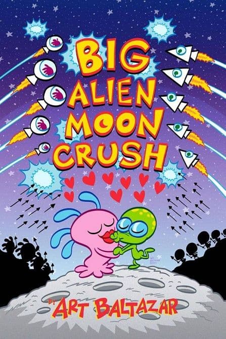 Cover Art for BIG ALIEN MOON CRUSH TP