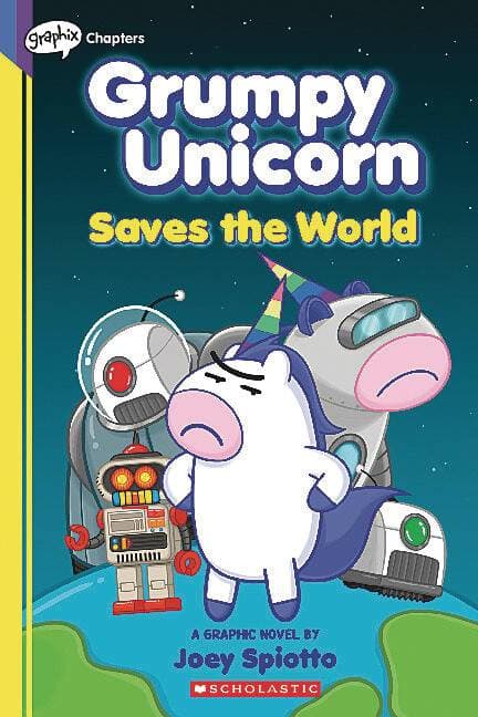 Cover Art for GRUMPY UNICORN YA GN VOL 02 SAVES THE WORLD