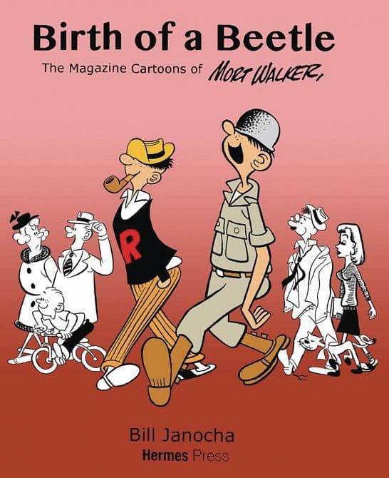 Cover Art for BIRTH OF A BEETLE MAGAZINE CARTOONS OF MORT WALKER HC
