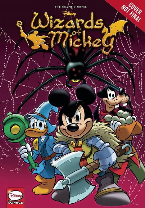 Cover Art for WIZARDS OF MICKEY GN VOL 04